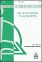 All the Earth Sings Forth SAB choral sheet music cover